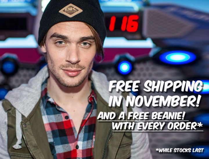 Free Shipment and Free Beanie on every order!