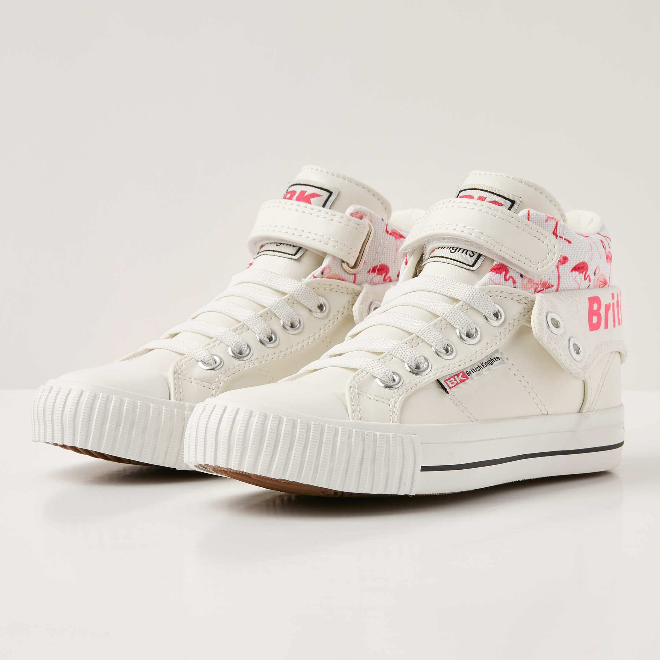 British Knights Sneaker Front view  B43-3704C-01 ROCO HIGH-TOP FEMALE
