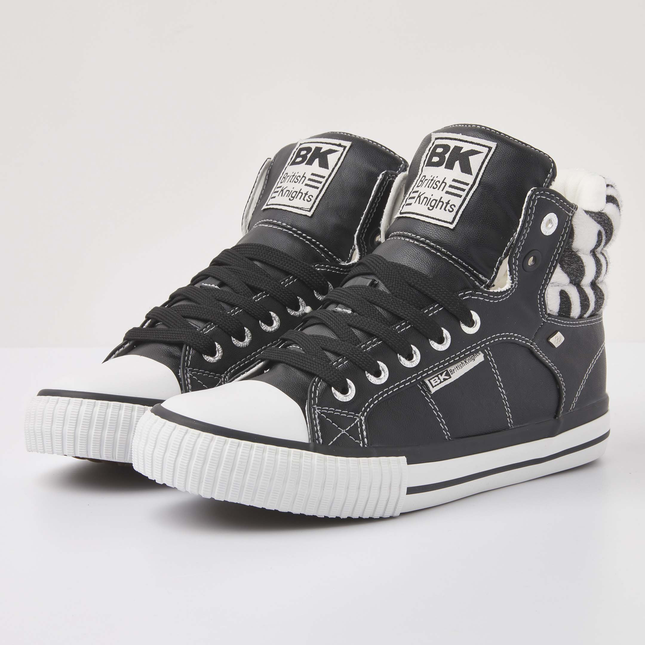 British Knights Sneaker Front view  B46-3721-01 ATOLL HIGH-TOP FEMALE