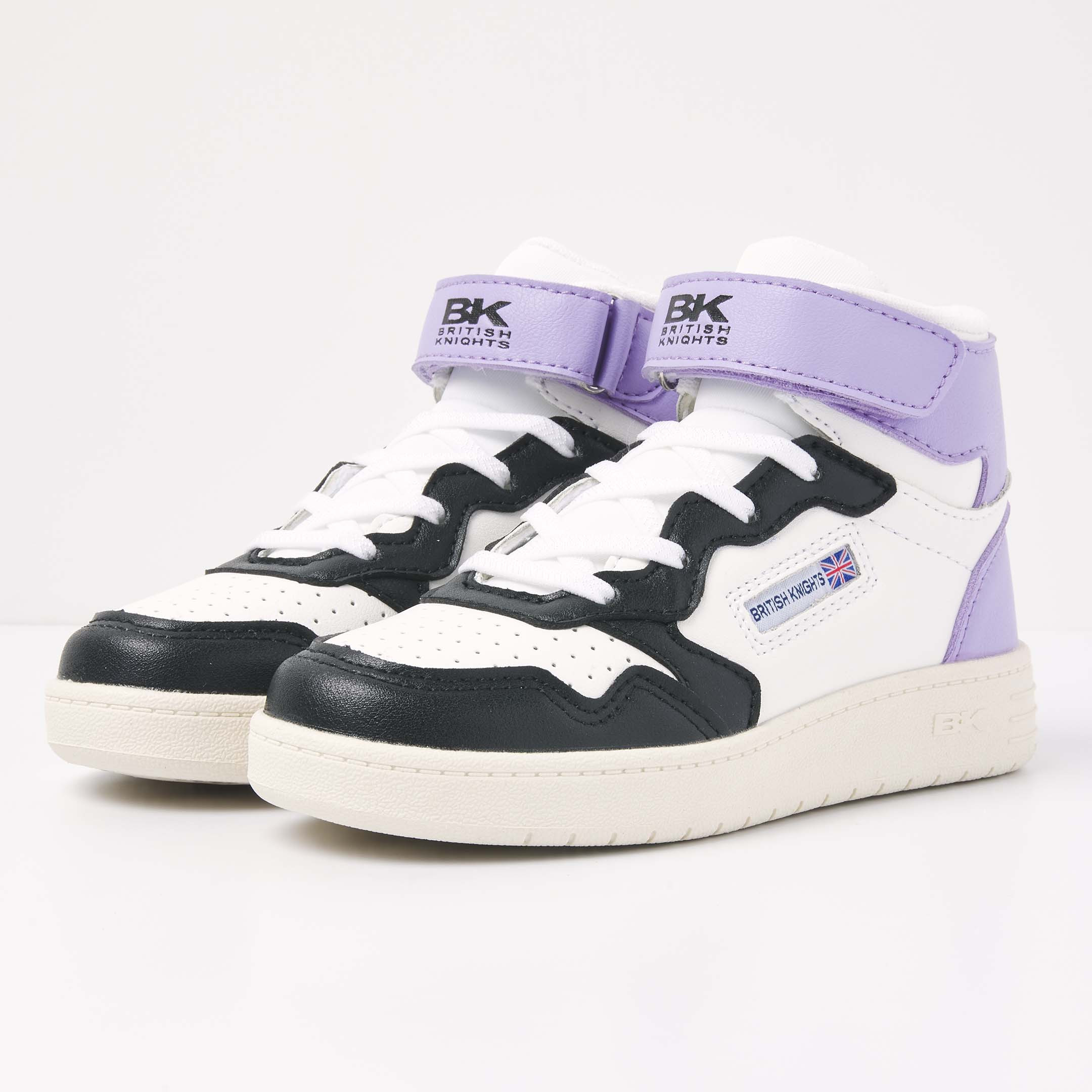 British Knights Sneaker Front view  B51-3620C-02 NOORS MID HIGH-TOP FEMALE