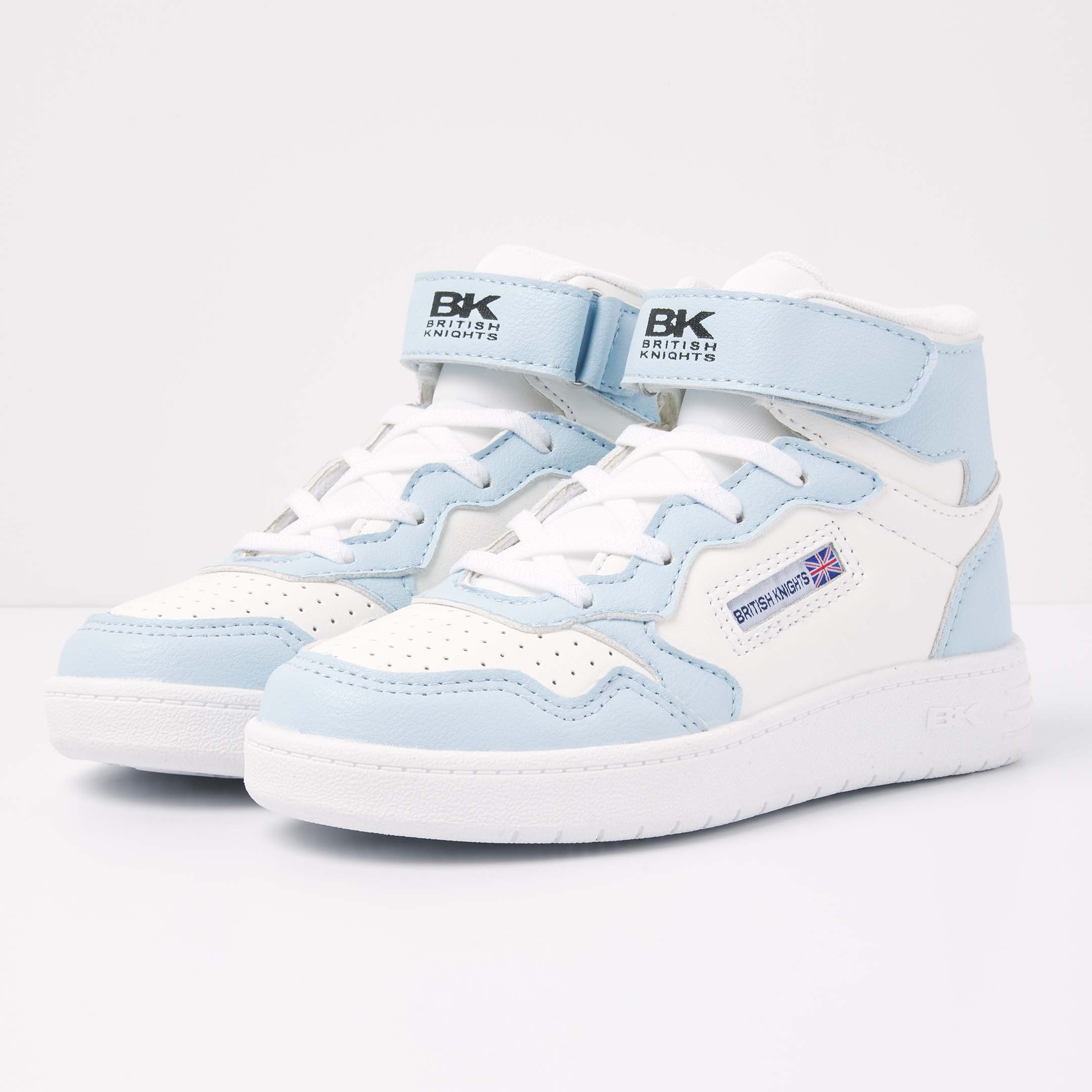 British Knights Sneaker Front view  B51-3620C-07 NOORS MID HIGH-TOP FEMALE