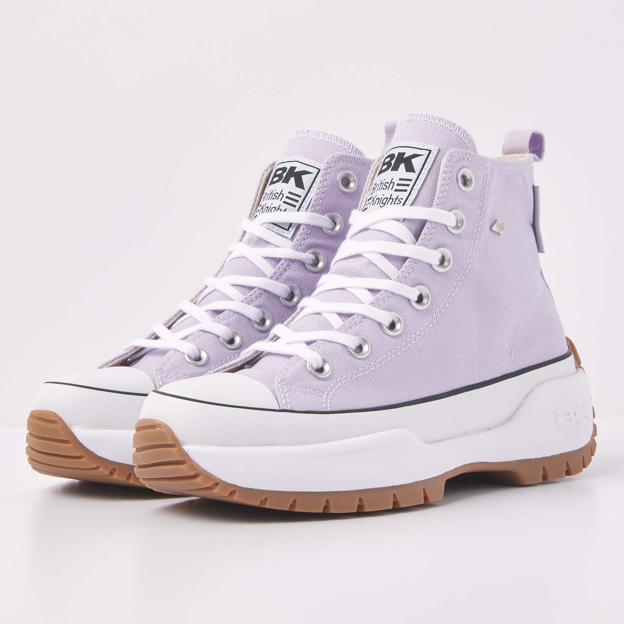 British Knights Sneaker Front view  B51-3710-04 KAYA MID FLY HIGH-TOP FEMALE
