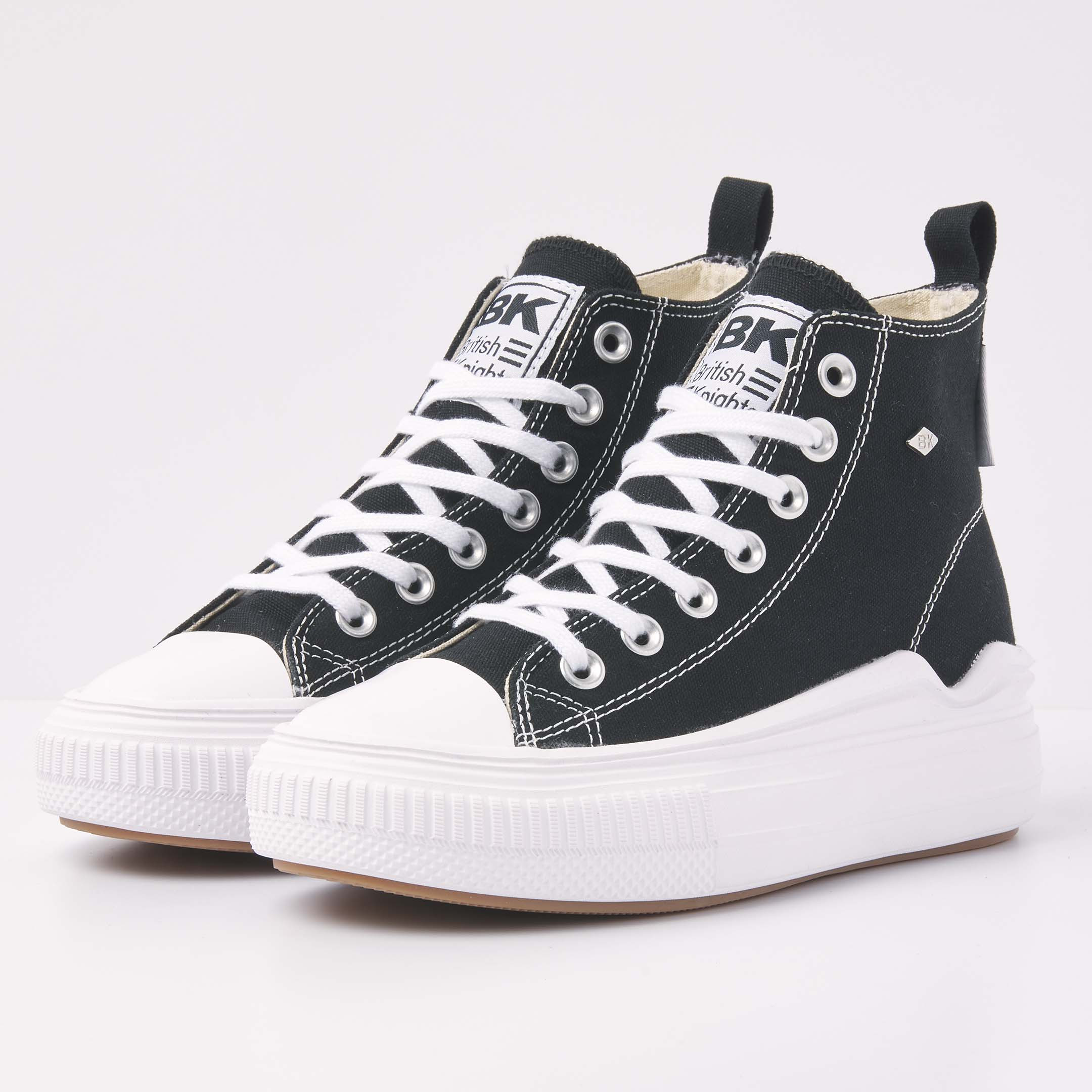 British Knights Sneaker Front view  B51-3734-01 KAYA FLOW MID HIGH-TOP FEMALE