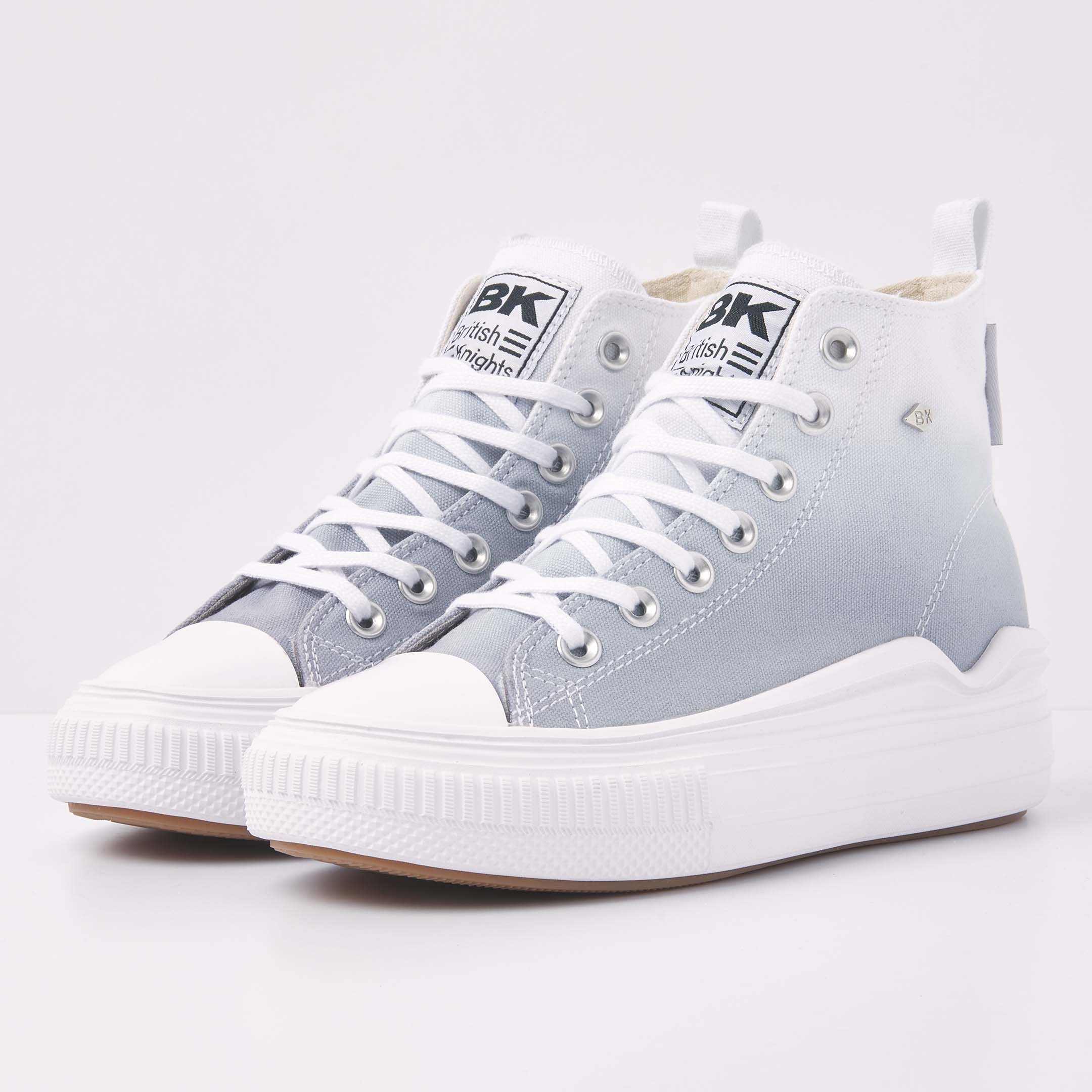 British Knights Sneaker Front view  B51-3736-04 KAYA FLOW MID HIGH-TOP FEMALE