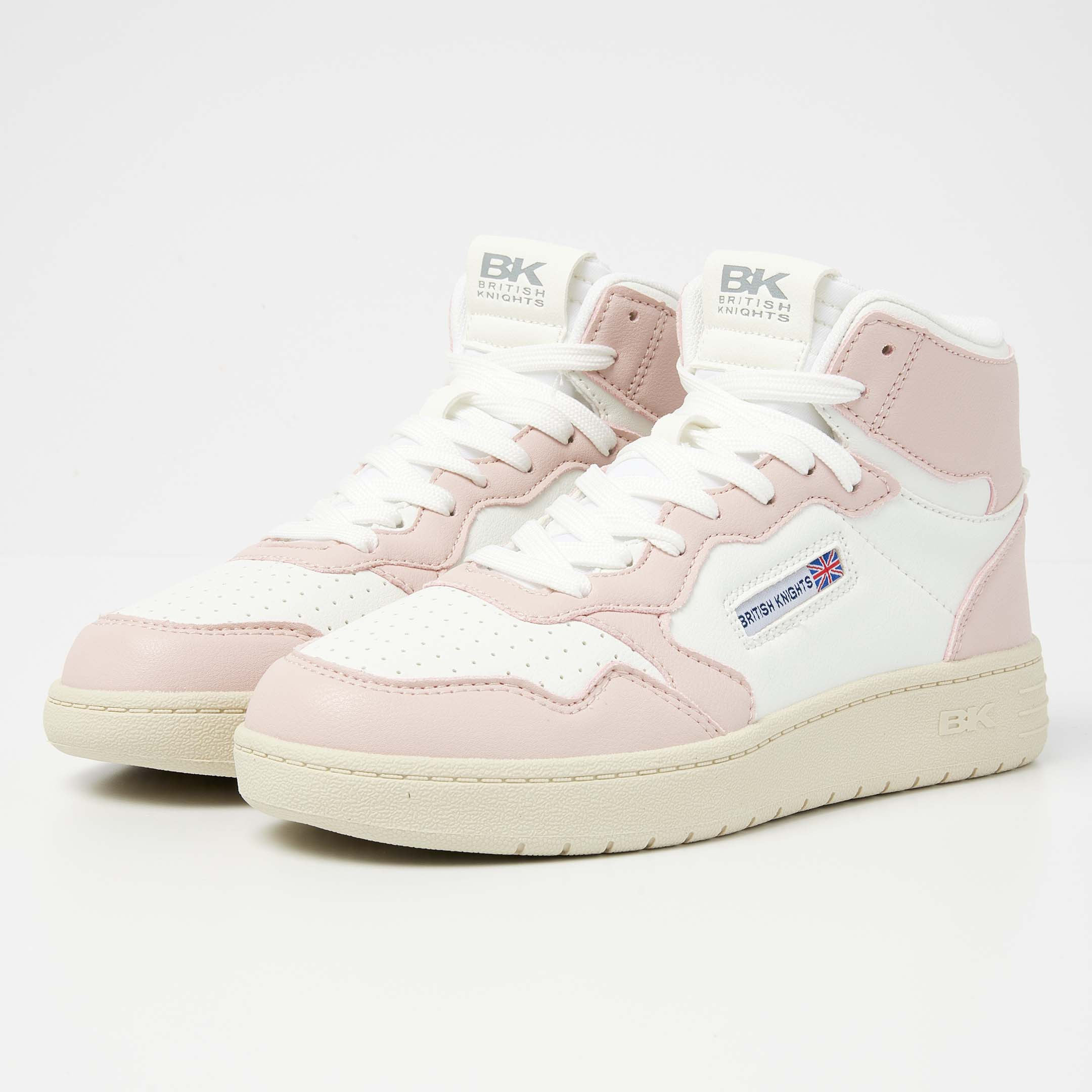 British Knights Sneaker Front view  B53-3617-02 NOORS MID HIGH-TOP FEMALE
