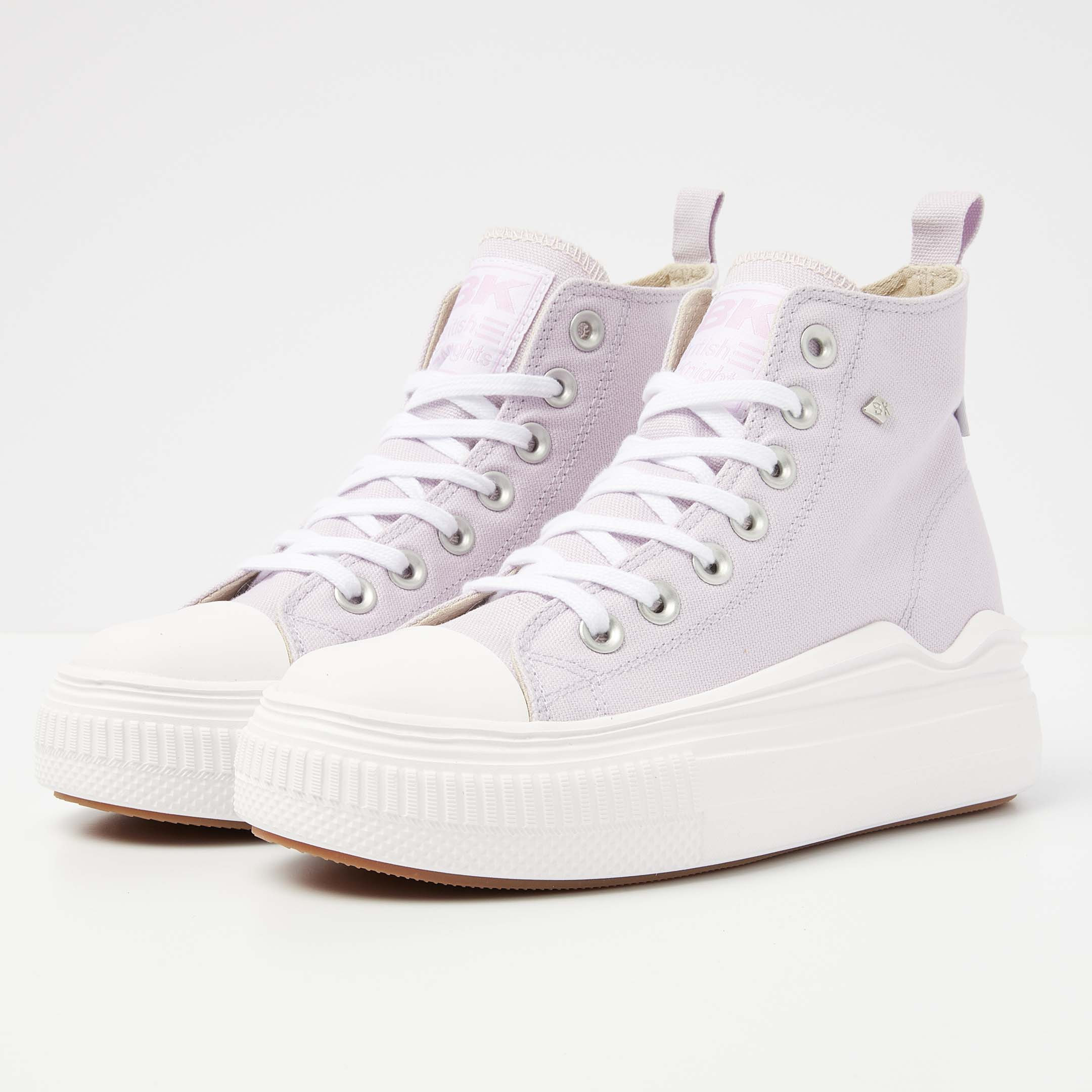 British Knights Sneaker Front view  B53-3710-01 KAYA FLOW MID HIGH-TOP FEMALE