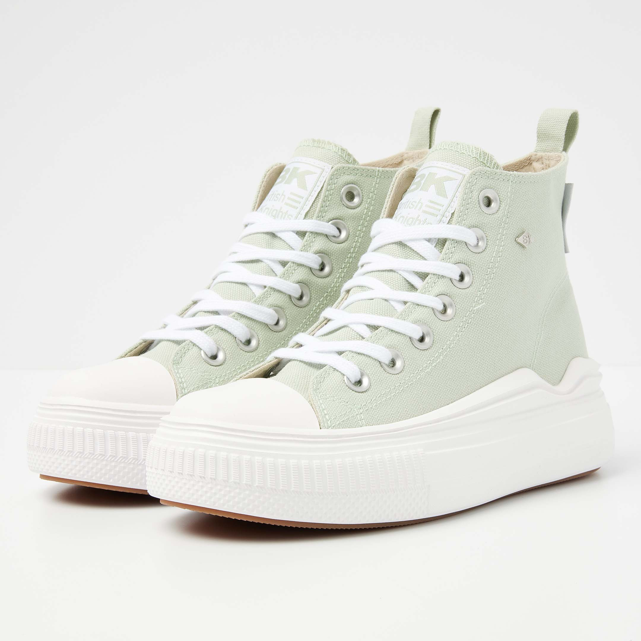 British Knights Sneaker Front view  B53-3710-03 KAYA FLOW MID HIGH-TOP FEMALE