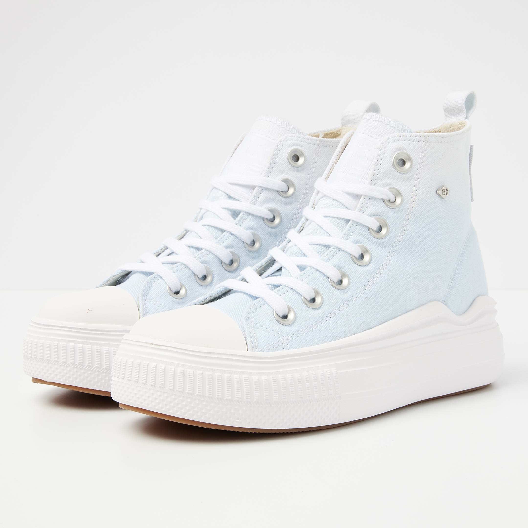 British Knights Sneaker Front view  B53-3712-03 KAYA FLOW MID HIGH-TOP FEMALE
