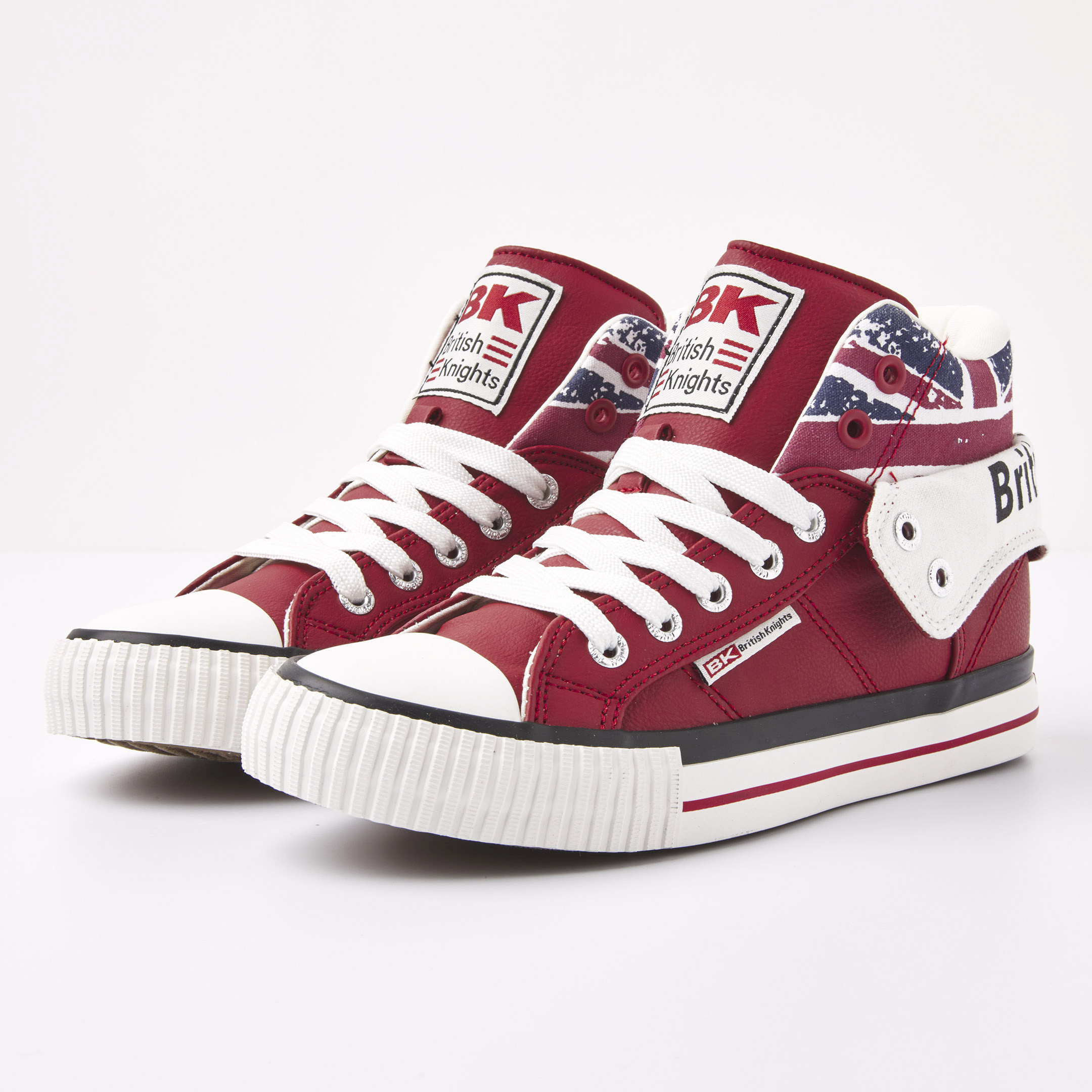 British Knights Sneaker Front view BKC-3702-02 ROCO HIGH-TOP FEMALE