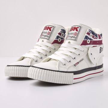 Front view BKC-3702-01 High-top Sneakers